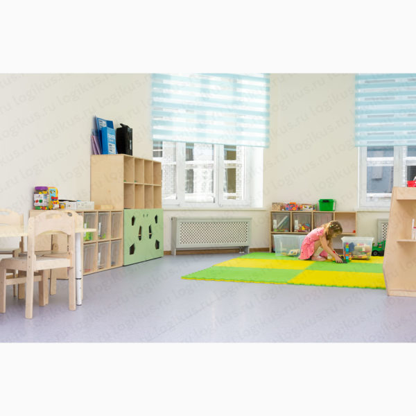 Развивающее оборудование и мебель для детских садов и дошкольных учреждений. Производство компании «Логикус».