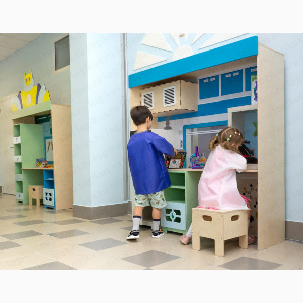 Модуль игровой "Биологическая станция". Развивающее оборудование для детских садов и дошкольных учреждений производство компании «Логикус».