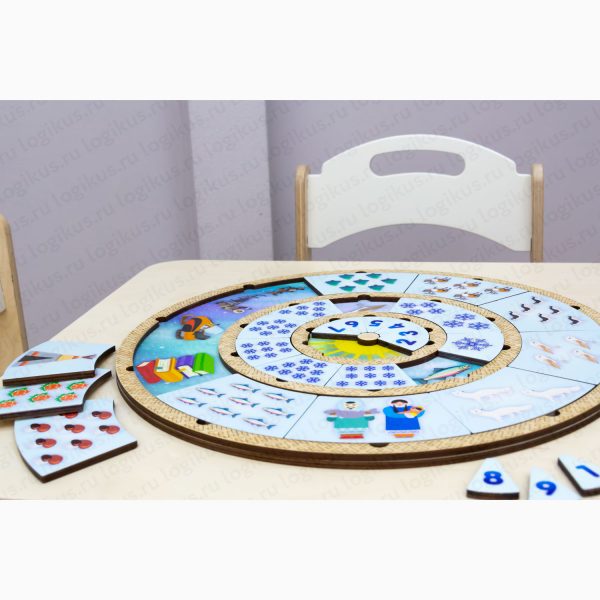 Настольная игра "Ямальский пирог" для детских садов и дошкольных учреждений.