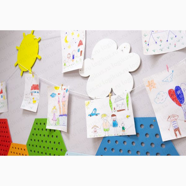Комплект панелей "Арт Галерея" для оформления стен в детском саду.