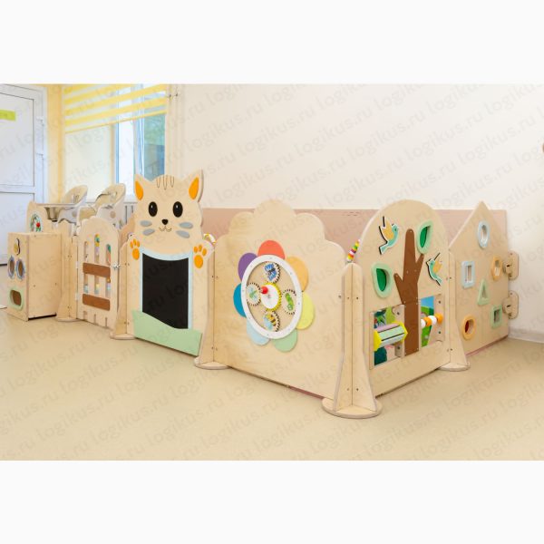 Игровая панель «Манеж». Развивающее оборудование, мебель для детских садов и дошкольных учреждений производство компании Логикус.